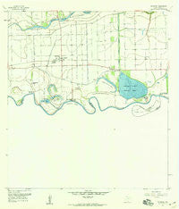 Progreso Texas Historical topographic map, 1:24000 scale, 7.5 X 7.5 Minute, Year 1956