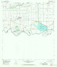 Progreso Texas Historical topographic map, 1:24000 scale, 7.5 X 7.5 Minute, Year 1956