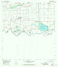 Progreso Texas Historical topographic map, 1:24000 scale, 7.5 X 7.5 Minute, Year 1956