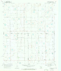 Providence Texas Historical topographic map, 1:24000 scale, 7.5 X 7.5 Minute, Year 1969