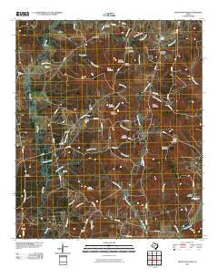 Pryor Mountain Texas Historical topographic map, 1:24000 scale, 7.5 X 7.5 Minute, Year 2010