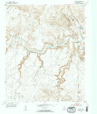 Puente Texas Historical topographic map, 1:24000 scale, 7.5 X 7.5 Minute, Year 1953