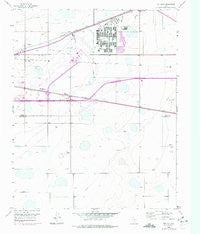 Pullman Texas Historical topographic map, 1:24000 scale, 7.5 X 7.5 Minute, Year 1956