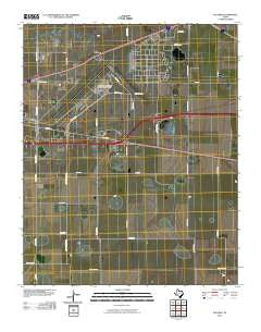 Pullman Texas Historical topographic map, 1:24000 scale, 7.5 X 7.5 Minute, Year 2010