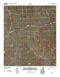 Pumpville Texas Historical topographic map, 1:24000 scale, 7.5 X 7.5 Minute, Year 2010