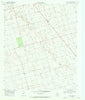 Punkin Center Texas Historical topographic map, 1:24000 scale, 7.5 X 7.5 Minute, Year 1969