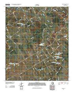 Purdon Texas Historical topographic map, 1:24000 scale, 7.5 X 7.5 Minute, Year 2010