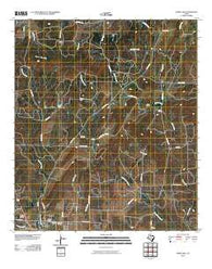 Purdy Hill Texas Historical topographic map, 1:24000 scale, 7.5 X 7.5 Minute, Year 2010