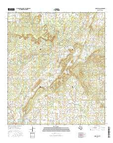 Purdy Hill Texas Current topographic map, 1:24000 scale, 7.5 X 7.5 Minute, Year 2016