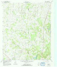 Purley Texas Historical topographic map, 1:24000 scale, 7.5 X 7.5 Minute, Year 1964