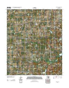 Purley Texas Historical topographic map, 1:24000 scale, 7.5 X 7.5 Minute, Year 2013