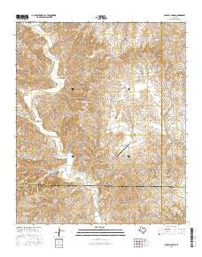 Pursley House Texas Current topographic map, 1:24000 scale, 7.5 X 7.5 Minute, Year 2016