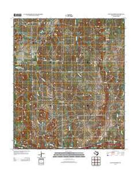 Putnam North Texas Historical topographic map, 1:24000 scale, 7.5 X 7.5 Minute, Year 2012