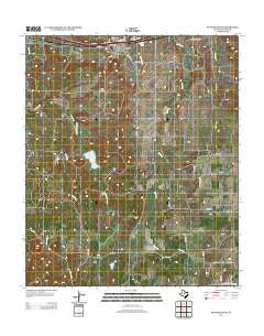 Putnam South Texas Historical topographic map, 1:24000 scale, 7.5 X 7.5 Minute, Year 2012