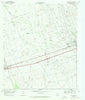 Pyote East Texas Historical topographic map, 1:24000 scale, 7.5 X 7.5 Minute, Year 1969