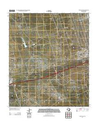 Pyote East Texas Historical topographic map, 1:24000 scale, 7.5 X 7.5 Minute, Year 2013
