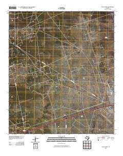 Pyote West Texas Historical topographic map, 1:24000 scale, 7.5 X 7.5 Minute, Year 2010