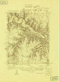 Quanah 3-b Texas Historical topographic map, 1:48000 scale, 7.5 X 7.5 Minute, Year 1927