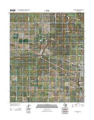 Quanah West Texas Historical topographic map, 1:24000 scale, 7.5 X 7.5 Minute, Year 2012