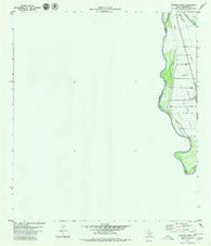 Quemado West Texas Historical topographic map, 1:24000 scale, 7.5 X 7.5 Minute, Year 1979