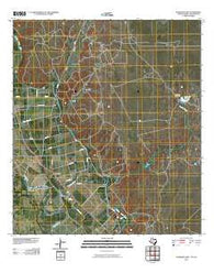 Quemado East Texas Historical topographic map, 1:24000 scale, 7.5 X 7.5 Minute, Year 2010