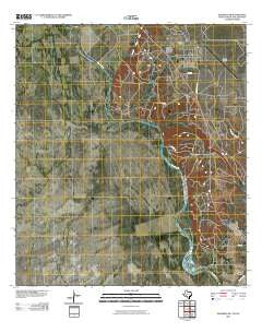 Quemado SE Texas Historical topographic map, 1:24000 scale, 7.5 X 7.5 Minute, Year 2010