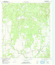 Quihi Texas Historical topographic map, 1:24000 scale, 7.5 X 7.5 Minute, Year 1969
