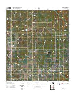 Quihi Texas Historical topographic map, 1:24000 scale, 7.5 X 7.5 Minute, Year 2013