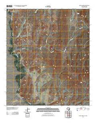 Quinn Creek Texas Historical topographic map, 1:24000 scale, 7.5 X 7.5 Minute, Year 2010