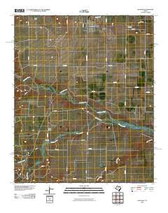 Quitaque Texas Historical topographic map, 1:24000 scale, 7.5 X 7.5 Minute, Year 2010