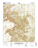 Quitaque Peaks Texas Current topographic map, 1:24000 scale, 7.5 X 7.5 Minute, Year 2016