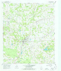 Quitman Texas Historical topographic map, 1:24000 scale, 7.5 X 7.5 Minute, Year 1960