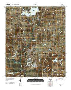 Quitman Texas Historical topographic map, 1:24000 scale, 7.5 X 7.5 Minute, Year 2010