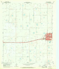 Ralls Texas Historical topographic map, 1:24000 scale, 7.5 X 7.5 Minute, Year 1967