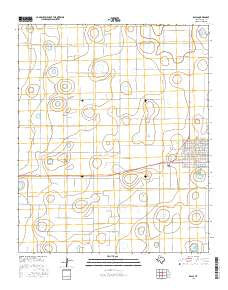 Ralls Texas Current topographic map, 1:24000 scale, 7.5 X 7.5 Minute, Year 2016