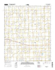 Ralls NE Texas Current topographic map, 1:24000 scale, 7.5 X 7.5 Minute, Year 2016