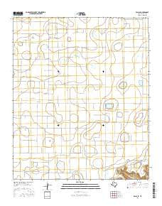 Ralls SE Texas Current topographic map, 1:24000 scale, 7.5 X 7.5 Minute, Year 2016