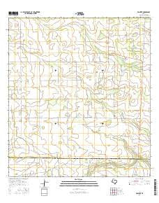 Ramirez Texas Current topographic map, 1:24000 scale, 7.5 X 7.5 Minute, Year 2016