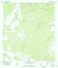 Randado Texas Historical topographic map, 1:24000 scale, 7.5 X 7.5 Minute, Year 1972