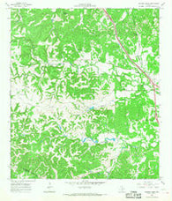 Ranger Creek Texas Historical topographic map, 1:24000 scale, 7.5 X 7.5 Minute, Year 1964