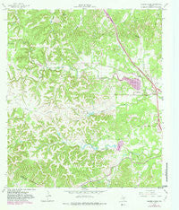 Ranger Creek Texas Historical topographic map, 1:24000 scale, 7.5 X 7.5 Minute, Year 1964