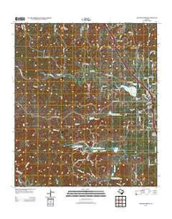 Ranger Creek Texas Historical topographic map, 1:24000 scale, 7.5 X 7.5 Minute, Year 2013