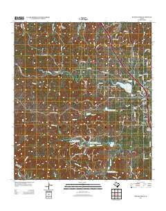 Ranger Creek Texas Historical topographic map, 1:24000 scale, 7.5 X 7.5 Minute, Year 2013