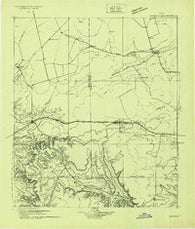 Rankin Texas Historical topographic map, 1:125000 scale, 30 X 30 Minute, Year 1928
