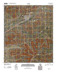 Rankin Texas Historical topographic map, 1:24000 scale, 7.5 X 7.5 Minute, Year 2010