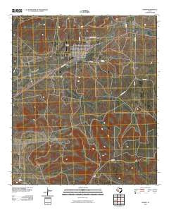 Rankin Texas Historical topographic map, 1:24000 scale, 7.5 X 7.5 Minute, Year 2010