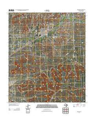 Rankin Texas Historical topographic map, 1:24000 scale, 7.5 X 7.5 Minute, Year 2012