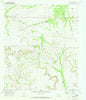 Rankin NE Texas Historical topographic map, 1:24000 scale, 7.5 X 7.5 Minute, Year 1970
