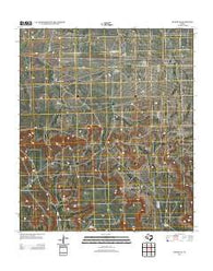 Rankin NE Texas Historical topographic map, 1:24000 scale, 7.5 X 7.5 Minute, Year 2012