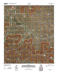 Rankin SE Texas Historical topographic map, 1:24000 scale, 7.5 X 7.5 Minute, Year 2010